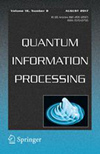 Quantum Information Processing杂志封面